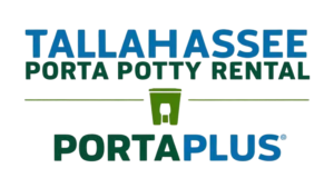 Tallahassee Porta Potty Rental PortaPlus Logo Wide Trans