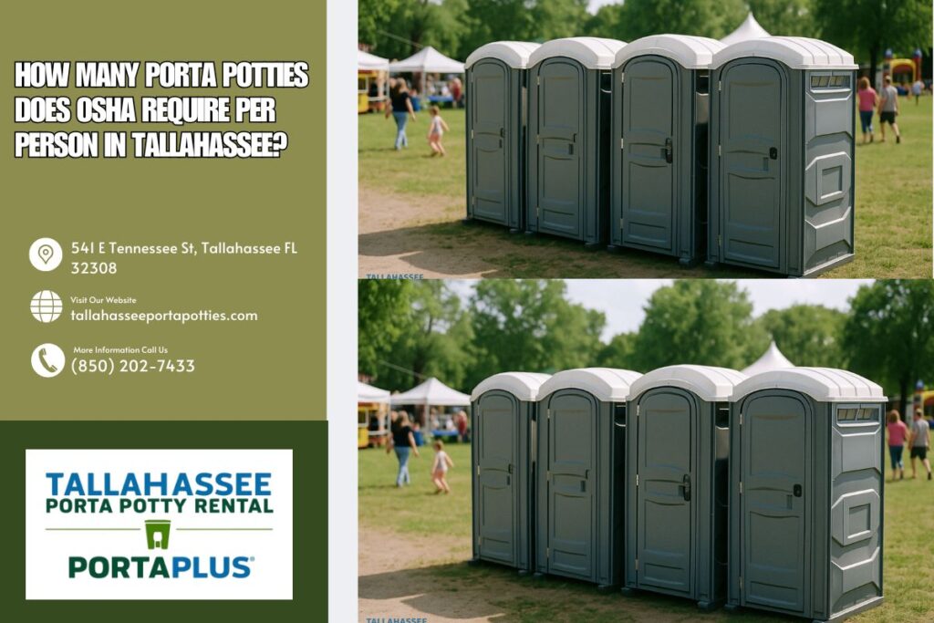 How Many Porta Potties Does Osha Require Per Person in Tallahassee