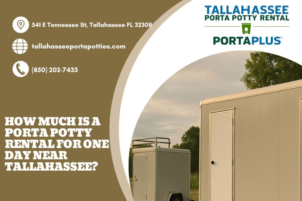 How Much Is A Porta Potty Rental For One Day near Tallahassee